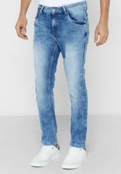 Skinny Fit 5 Pocket Washed Jean
