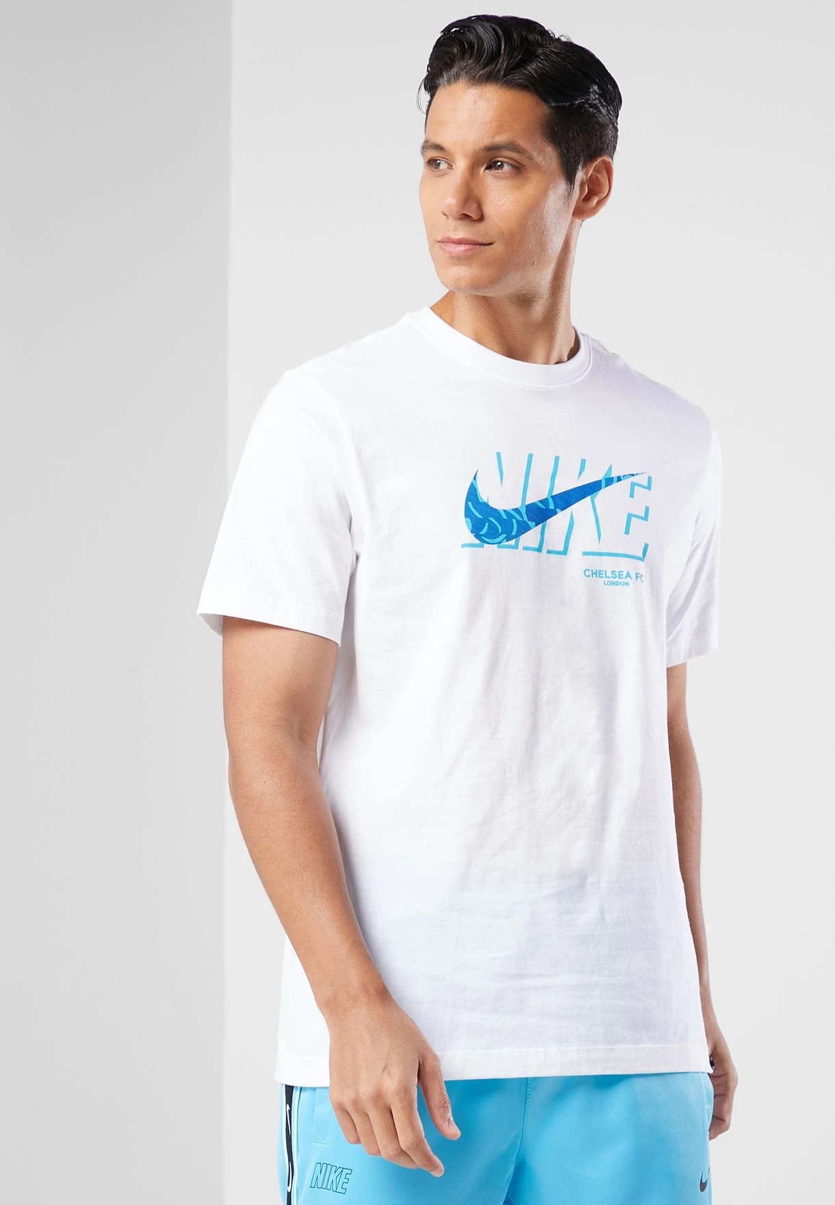 Nike Chelsea Seasonal Swoosh T-Shirt 3 Nike Chelsea Seasonal Swoosh T-Shirt
