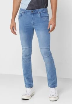 Rag Wash Knee Dart Jeans