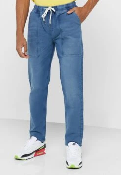 Washed Denim Jogger