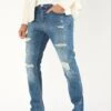 Lee Cooper Distressed Slim Fit Jeans -Active Fashion Store 1 zoom desktop 1035