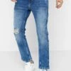 Tapered Cropped Fit Rip Detail Jean -Active Fashion Store 1 zoom desktop 1075