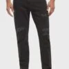 Lee Cooper Slim Fit Distressed Tapered Jeans -Active Fashion Store 1 zoom desktop 1077