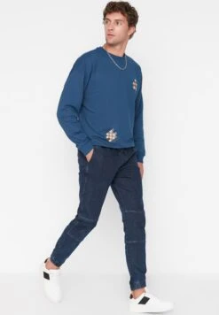 Trendyol Rinse Relaxed Jogg Jeans