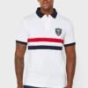 Chest Striped Polo Shirt