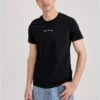 DeFacto Slim Fit Short Sleeve Slogan Print T-Shirt -Active Fashion Store 1 zoom desktop 109