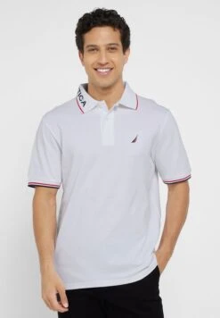 Nautica Bromley Logo Collar Polo