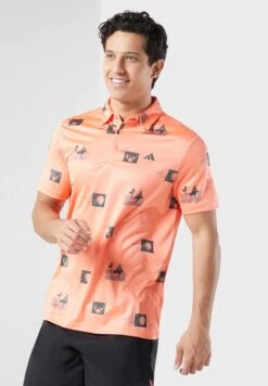 ADIDAS Allover Print Polo