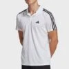 ADIDAS 3 Stripe Train Essential Pique Polo -Active Fashion Store 1 zoom desktop 1209