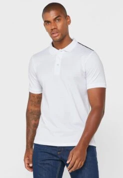 Tape Detail Polo Shirt