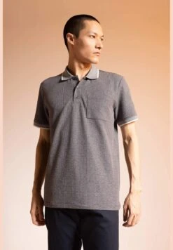 DeFacto Regular Fit Textured Short Sleeve Polo Shirt