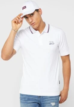Jack & Jones Logo Print Polo