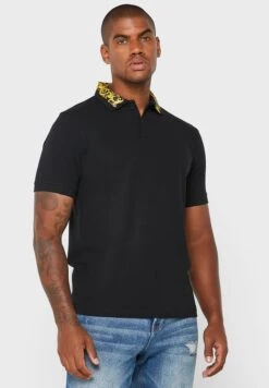 Print Collar Polo Shirt