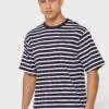 Jack & Jones Striped Crew Neck T-Shirt -Active Fashion Store 1 zoom desktop 127