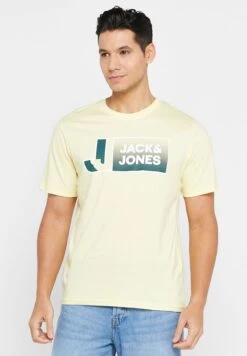 Jack & Jones Logo Printed Crew Neck T-Shirt
