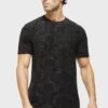 Burnout Textured Crew Neck T-Shirt 2 Burnout Textured Crew Neck T-Shirt -Active Fashion Store 1 zoom desktop 136