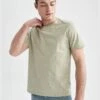 DeFacto Regular Fit Crew Neck Short Sleeve T-Shirt