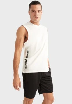 DeFacto Slogan Crew Neck Vest