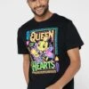 FUNKO Queen Of Hearts Crew Neck T-Shirt -Active Fashion Store 1 zoom desktop 179