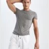 DeFacto Man Muscle Fit T-Shirt -Active Fashion Store 1 zoom desktop 181