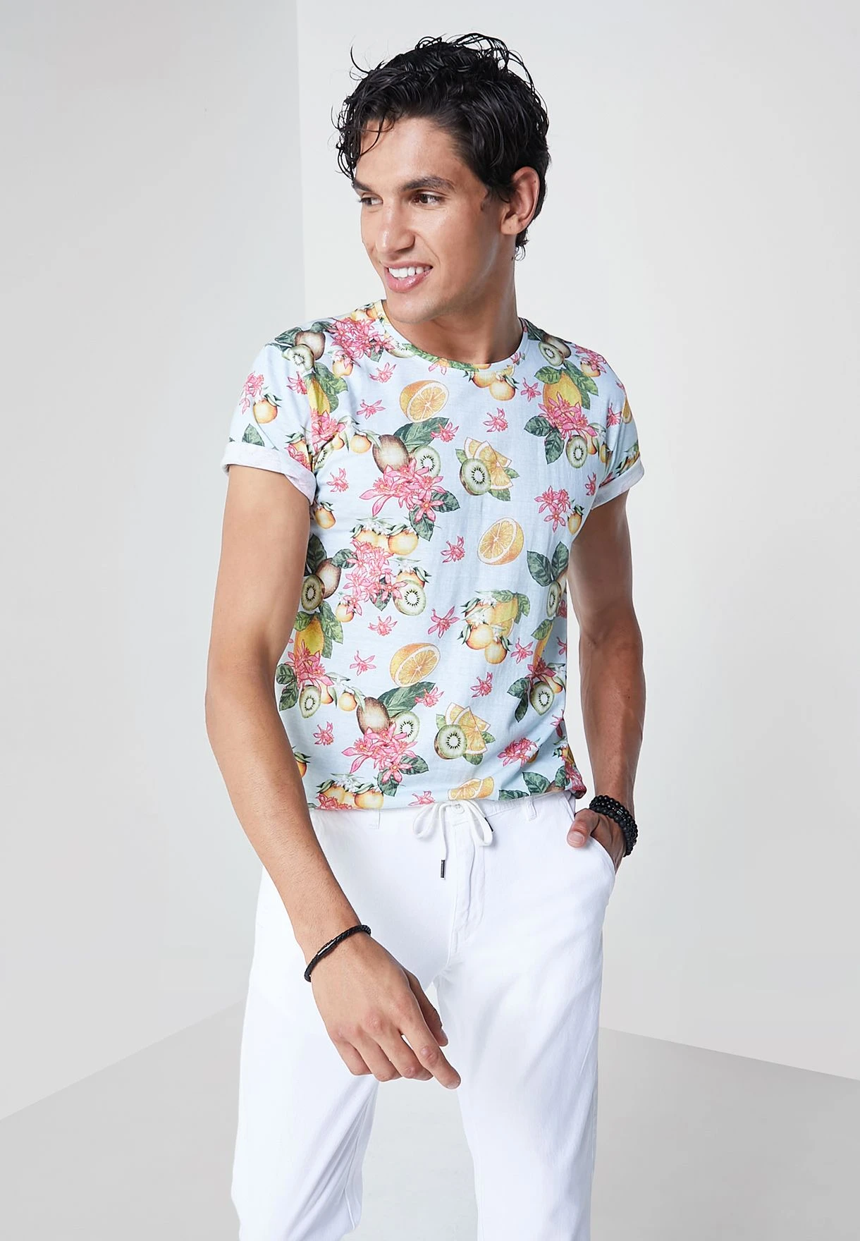 Koovs Resort Print T Shirt 3 Koovs Resort Print T Shirt