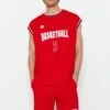 Trendyol Basketball Print Oversize Vest 1 Trendyol Basketball Print Oversize Vest -Active Fashion Store 1 zoom desktop 200