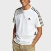ADIDAS 3 Stripe Essential Single Jersey T-Shirt -Active Fashion Store 1 zoom desktop 315