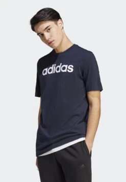 ADIDAS Essential Single Jersey Linear T-Shirt