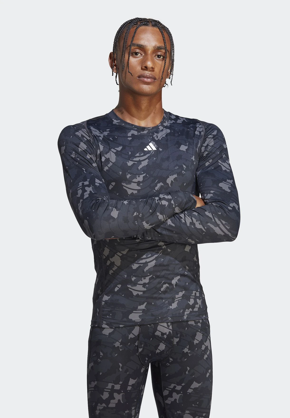 ADIDAS Techfit Aop T-Shirt 3 ADIDAS Techfit Aop T-Shirt