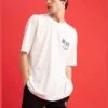 DeFacto Oversize Fit Short Sleeve T-Shirt -Active Fashion Store 1 zoom desktop 48