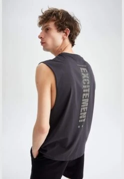 DeFacto Boxy Fit Vest Top With Print