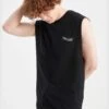 DeFacto Boxy Fit Sleeveless Minimal Slogan Print Vest -Active Fashion Store 1 zoom desktop 543