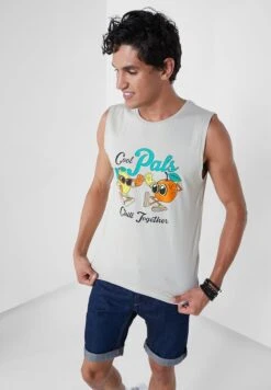 Koovs Resort Print T Shirt