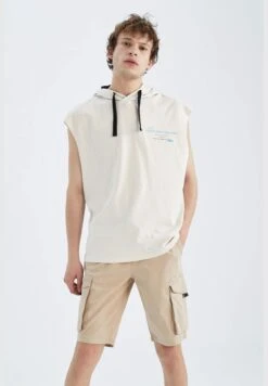 DeFacto Man Oversize Fit Hooded Strappy Vest