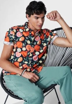 Koovs Resort Print Shirt