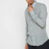 Reiss Treveiso Medallion Print Slim Fit Shirt