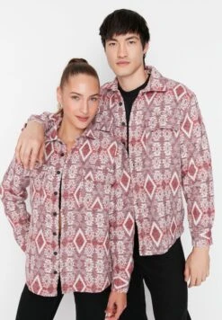 Trendyol Flap Pocket Printed Regular Fit Shirt