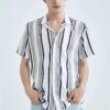 DeFacto Man Regular Fit Woven Short Sleeve Shirt -Active Fashion Store 1 zoom desktop 663