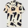 DeFacto Regular Fit Short Sleeve Geometric Print Poplin Shirt -Active Fashion Store 1 zoom desktop 673