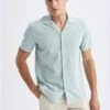 DeFacto Modern Fit Open Collar Cropped Short Sleeve Shirt -Active Fashion Store 1 zoom desktop 683