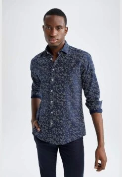 DeFacto Modern Fit Long Sleeve Printed Shirt
