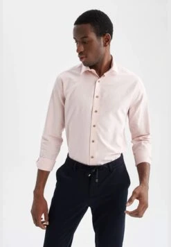 DeFacto Modern Fit Polo Neck Long-Sleeved Shirt