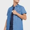 Wrangler Regular Fit Denim Shirt -Active Fashion Store 1 zoom desktop 727