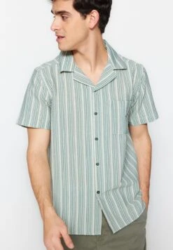 Trendyol Stripe Print Regular Fit Shirt