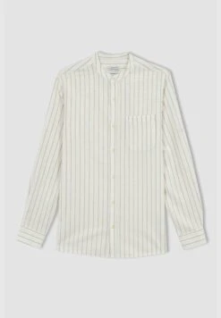 DeFacto Modern Fit Long Sleeve Striped Shirt