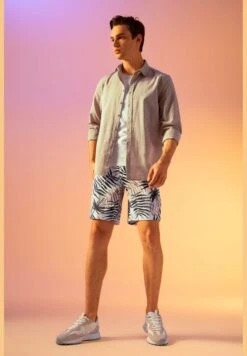 DeFacto Slim Fit Basic Long Sleeve Cotton Shirt