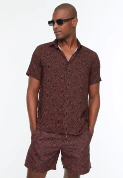 Trendyol Geo Print Swim Shorts