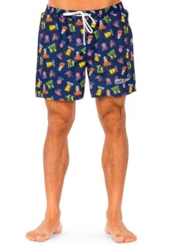 Marvel Heroes Print Swim Shorts