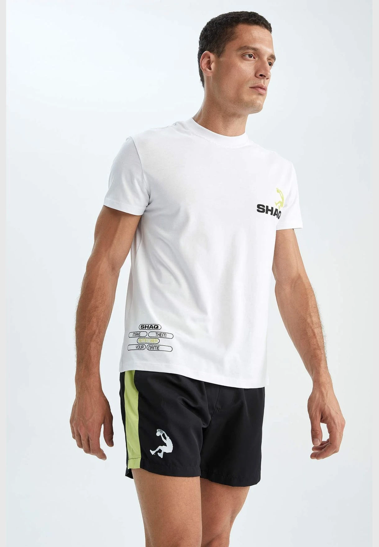 DeFacto Shaquille O'Neal Print Swimming Short 3 DeFacto Shaquille O'Neal Print Swimming Short