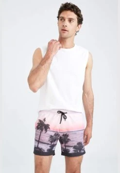 DeFacto Palm Print Swimming Shorts